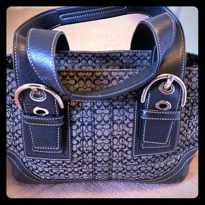 Gorgeous black genuine Coach bag❤️